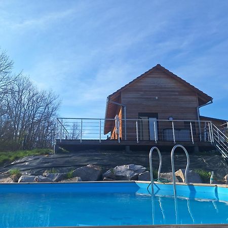 Le Chalet Avec Piscine - Оберне Экстерьер фото